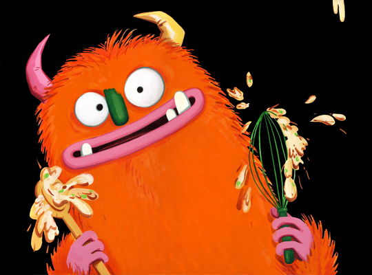 Garry Parsons Hero Image Represented by Kids Corner Illustration