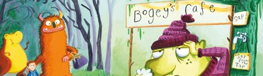 Garry Parsons The Dinosaur that Pooped a Monster book illustration