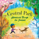 Illustrator Gareth Lucas children's picture book Central Park Adventures Through The Seasons