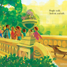 Illustrator Gareth Lucas children's picture book Central Park Adventures Through The Seasons