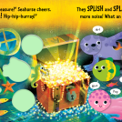 Illustrator Gareth Lucas children's board book Splish Splash Ocean illustrated pages