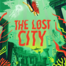 Harry Milburn's illustrations for The Lost City reimagined book cover.