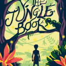 Harry Milburn's illustrations for The Jungle Book reimagined book cover.