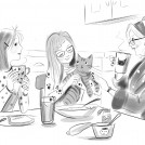Lucy Truman Poppy's Place Secrets at the Cat Café News Item