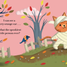 Nila Aye illustration for Who's Spooky? children's board book.