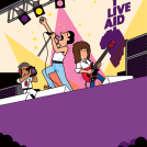 Illustrator Spencer Wilson's illustrations for My Little Golden Book About the 80's